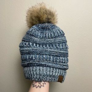 2/$10 • C.C Knit Pom Beanie